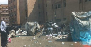 مطالب بنقل صناديق القمامة من محيط مجمع الكليات ومستشفى الحميات ببنها
